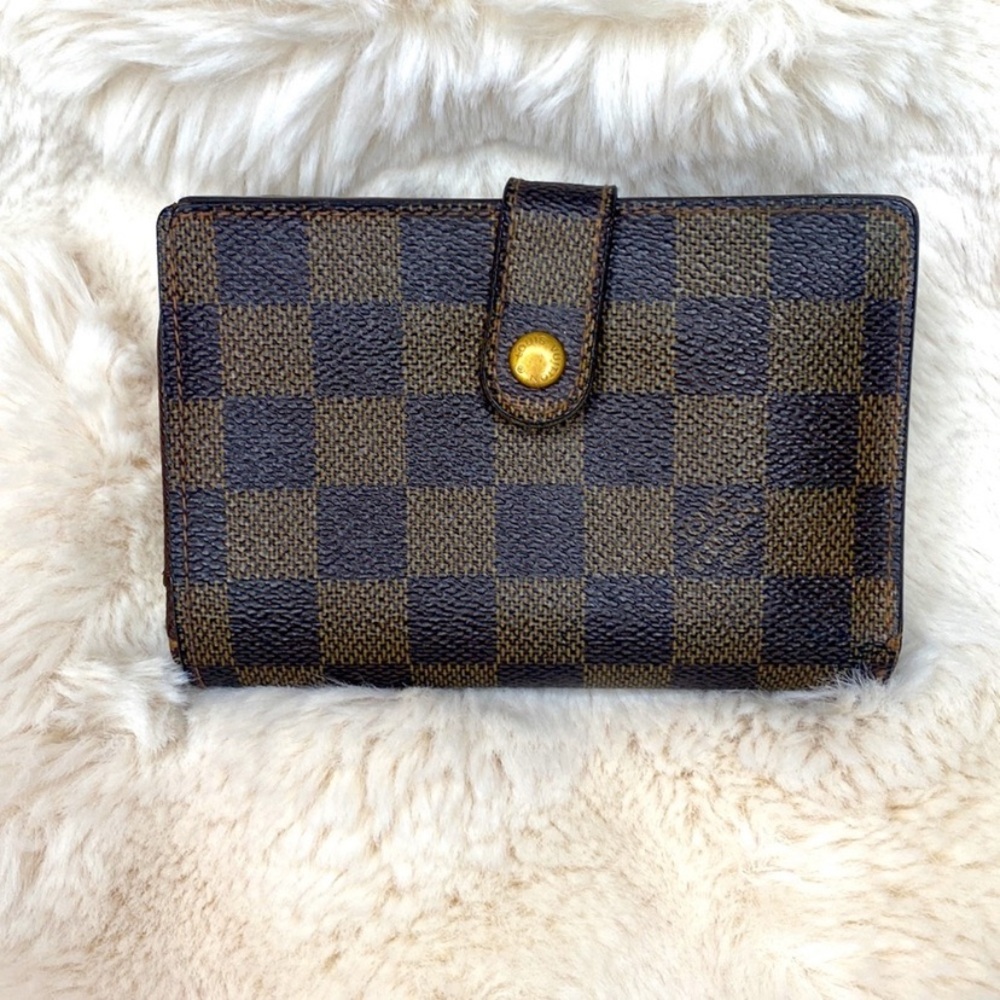 LOUIS VUITTON DAMIER KISSLOCK WALLET